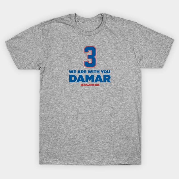 We Are With You Damar T-Shirt by N8I